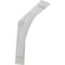 Ekena Millwork Morris Steel Bracket, White Primer 3"W x 14"D x 14"H BKTM03X14X14MOPWH - alternate 1